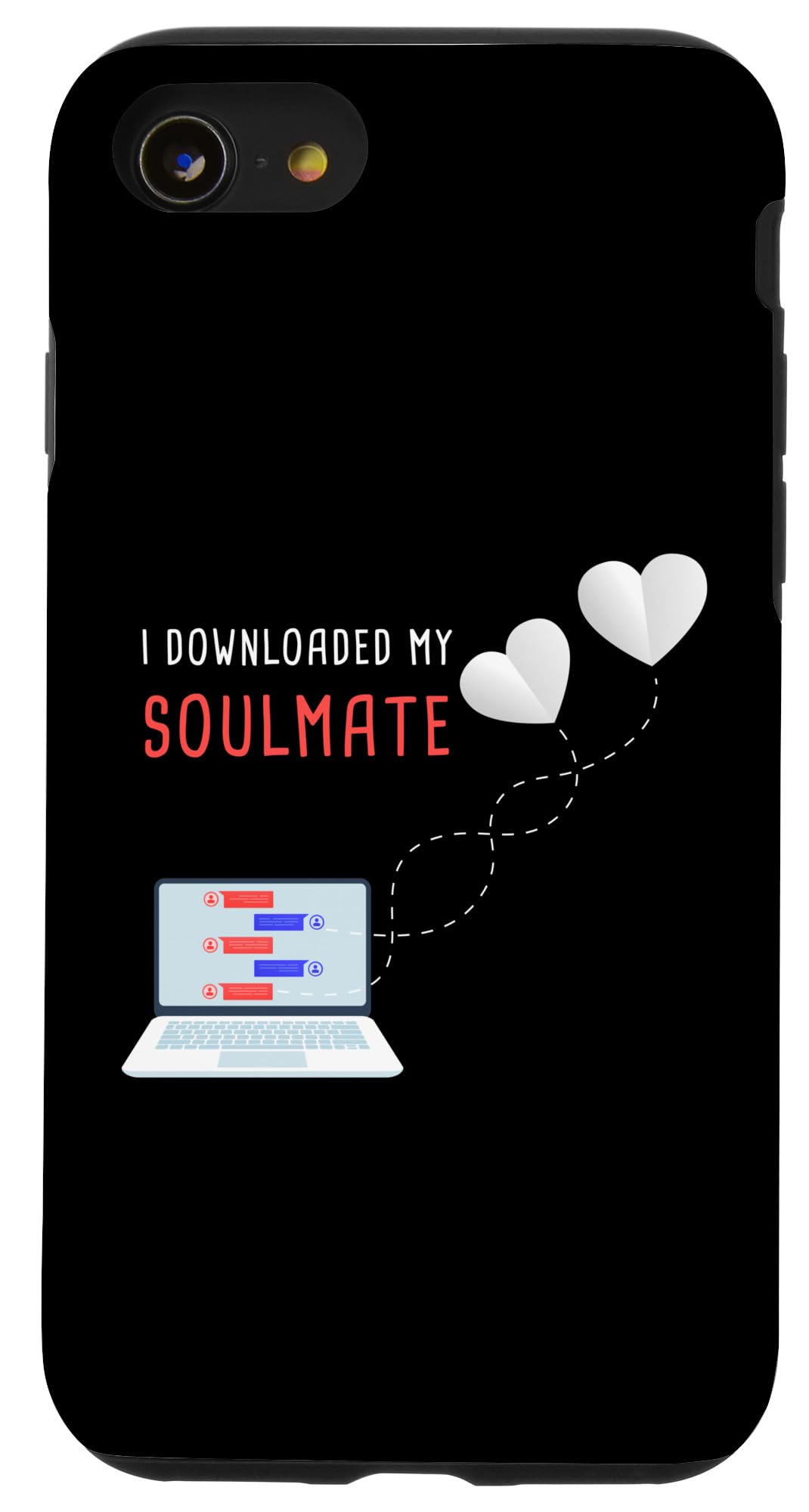 iPhone SE (2020) / 7 / 8 Online Dating Couples Relationship Valentine’s Day Soulmates Case