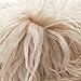 Fake Faux Fur Curly Alpaca Latte 58 Inch Wide Fabric by The Yard (F.E.®)