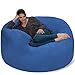 Chill Sack Bean Bag Chair - 5' Giant Memory Foam Lounge Chair with Soft Microfiber Cover – Cozy Furniture for Living Room, Dorm, & Kids' Rooms – Comfortable 5 Ft, Microsuede Lounge Sofa, Royal Blue