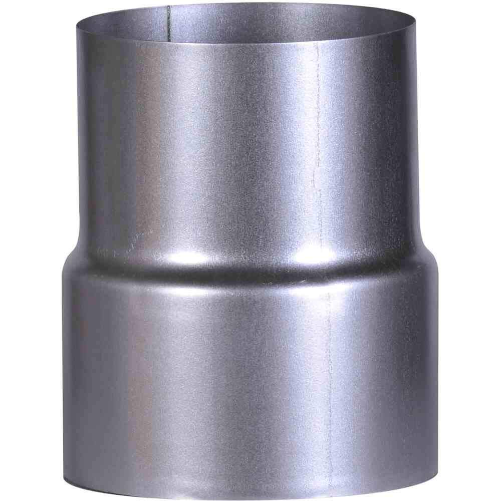 FIREFIX A110/RD Reduction 120 to 110, FAL, Oven Connection Diameter 120 to Wall Connection Diameter 110 mm, Diameter 120 mm - Stove Pipes Made of Sheet Steel, 0.6 mm Thick, Inner Muffled, Lengths