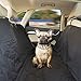 Pet-A-Bite Reliable Pet Car Seat Cover: Free from Dog Hair on The Back Seat! Waterproof Luxury Hammock Protector w Flaps & Storage Bag. Vehicle & SUV Puppy Comfort Accessory.