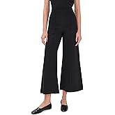 Ripley Rader Women's Ponte Knit Cropped Wide Leg Pant