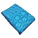 KENLACE 5 Yards/Lot African Lace Fabric Swiss Voile Lace Emboridery French Mesh Lace Fabric Material (Turquoise)