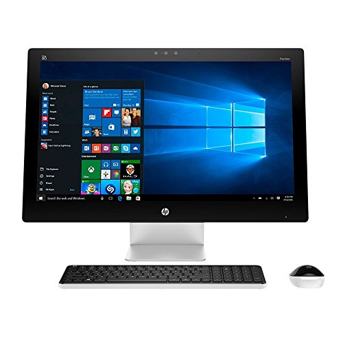 HP Pavilion 27-Inch Full HD TouchSmart Touchscreen All-in-One Desktop Flapship Edition (Intel Core i7-6700T Quad-Core, 12GB, 1TB, DVD, Windows 10 Home), Silver