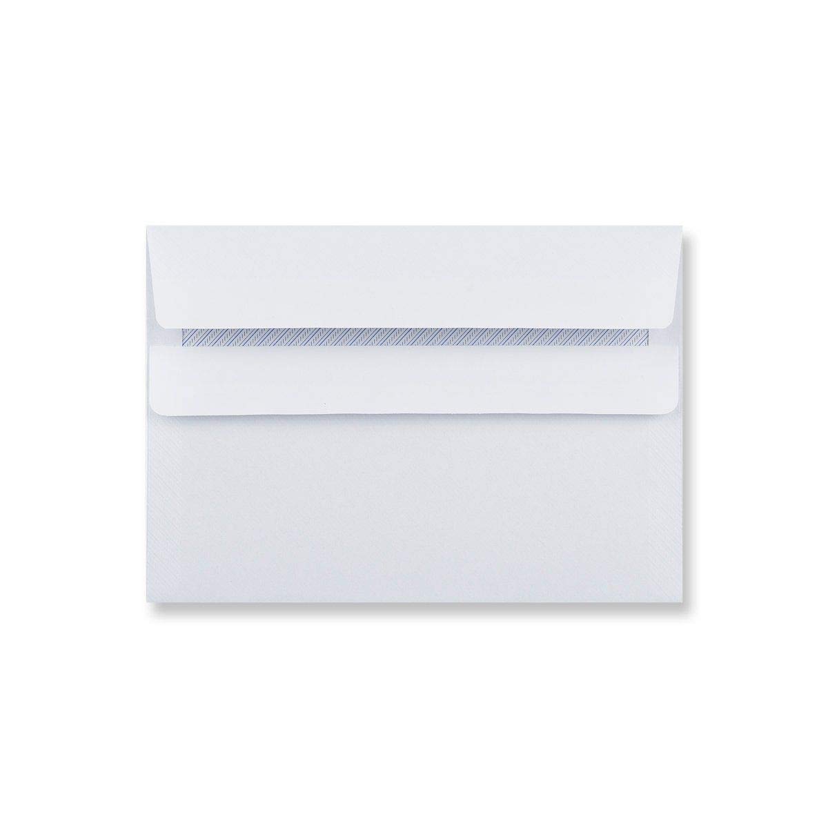 EPOSGEAR® A6/C6 Plain White Self Seal Wallet Envelopes 162mm x 114mm 90gsm (Pack of 50 Envelopes)