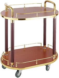 Carrito De Servicio Carrito, Carrito Desmontable Industrial De Madera