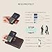 Travel Wallet with RFID Blocking Awesome Passport Wallet Credit Cards Holder Document Organizer Genuine Leather (Coffee)