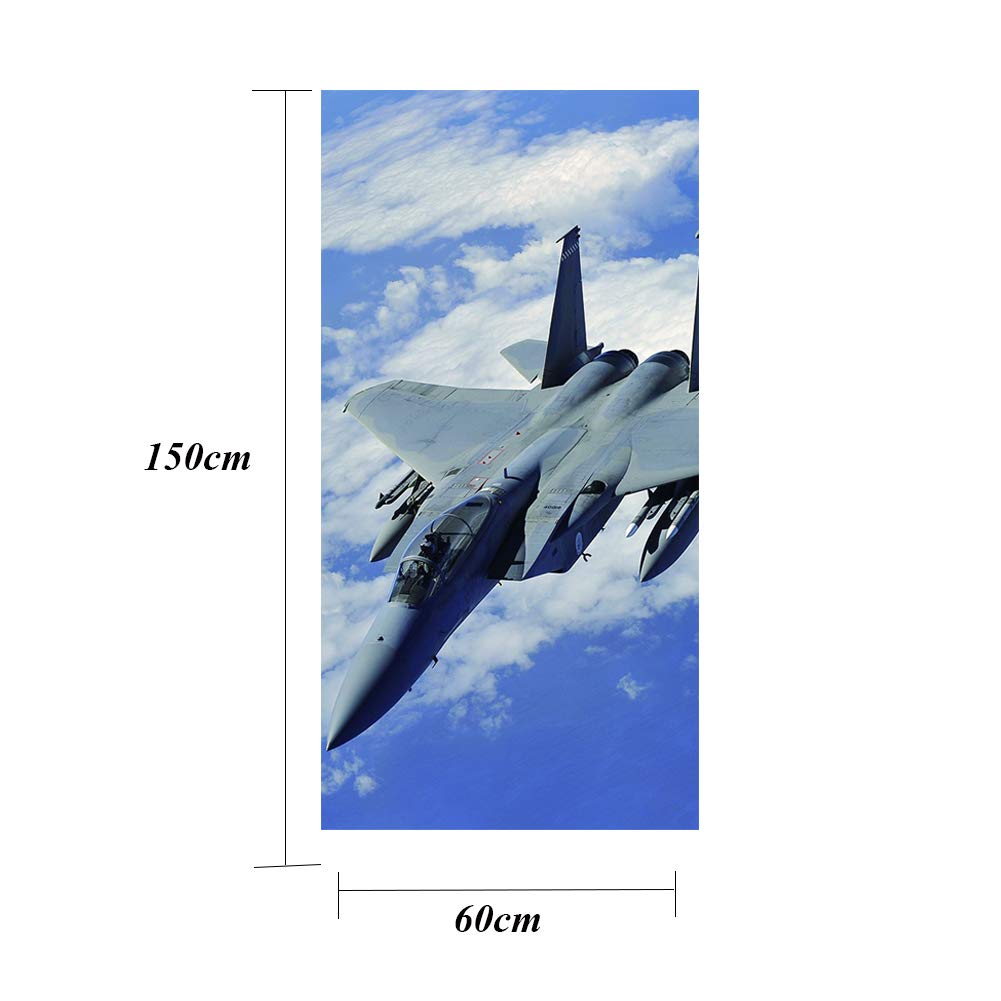 Q&M Refrigerador Pegatinas Impermeable Autoadhesivo 3D Cielo ...