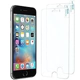 iPhone 6 Screen Protector, 2 pack Anker Premium Tempered Glass Screen Protector for Apple iPhone 6 (4.7 inch) 9H Hardness and Easy Bubble-Free Installation (Not compatible with iPhone 6s)