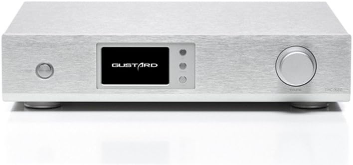 GUSTARD DAC-X22 ES9038PRO I2S XMOS HiFi DAC PCM384K DSD512 DOP Decoder (Silver)