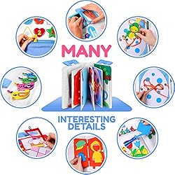 QUIET BOOK for Kids - Interactive Felt Busy Book