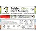 Pablo's Choice (18-Pack) Paint Markers - Permanent Oil-Based Paint Pens for any Surface - Fabric, Glass, Plastic or Wood - Japanese Precision Chisel Tip with Indian Ink - Professional Quality