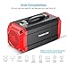 POWERADD PowerCenter II Power Station Portable Generator, 270Wh Emergency Backup Lithium Battery, 110V/300W Power Source with AC Power Inverter for Outdoors Camping Travel Fishing Hunting