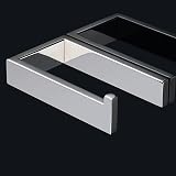Sayayo SUS304 Stainless Steel Toilet Roll Holder Wall Mounted EGKN2211-C view 8