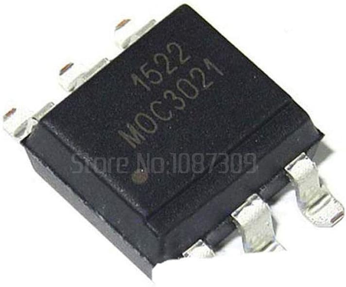 10pcs MOC3021S SOP-6 photoelectric Coupler MOC3021 MOC3021S-TA1