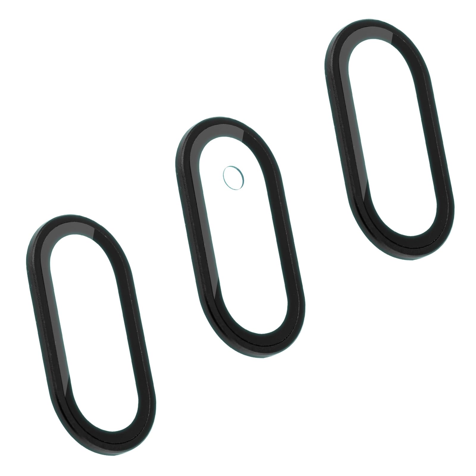 3pcs Camera Lens Protector, Lens Protector for Meta 3 High Transparency Tempered Glass Anti-Scratch Camera Lens Protector (Black)