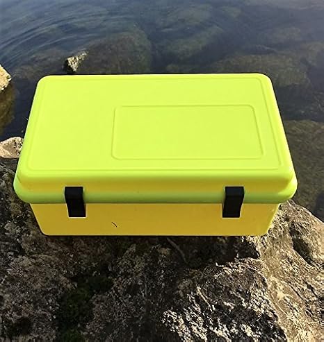 Caja seca para el buceo, snorkel, kayak, vela, amarillo con ...