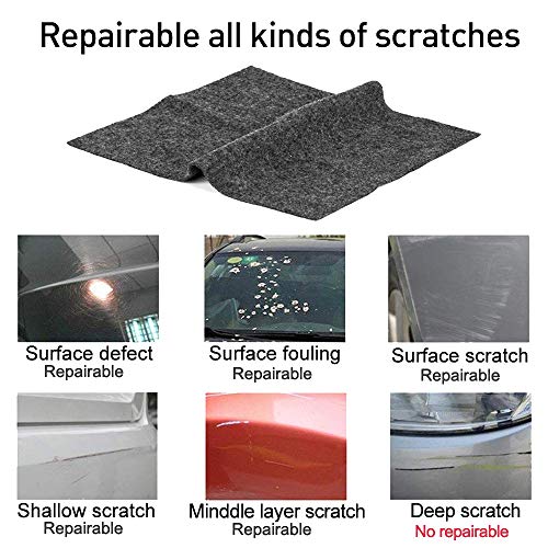 ARISD Car Scratch Remover Cloth - Auto Scratch Repair Kit for Repairing Car Scratches and Light Paint Scratches Remover Scuffs on Surface