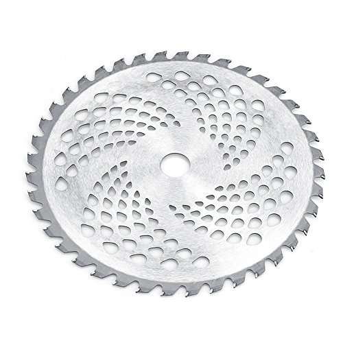 Zerodis Kreissägeblatt Mähmesser Ersatzmesser Schneidblatt Freischneider Klinge Scharf 40 Zähne 1 Inch Hole für…