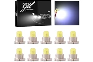 Grandview 10pcs White T4.2 COB 1 SMD Led For Dashboard Instrument Cluster Light Car Light Bulb Side Light Indicator lights In