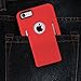 Celljoy Case Compatible with Apple iPhone 6 Plus, iPhone 6s Plus 5.5’’ Models (FITS 6/6S Plus Model ONLY)[Slim Clip] Hybrid Case [Built in Belt Clip] [TPU] Protective Cover Skin (Red)