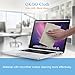 Microfiber Cleaning Cloths (8 Pack) - QKOO Cleaning Cloths - for Camera Lenses, Camera Screens, Cell Phones, Tablets, Screens, Glasses, Watches and Any Other Delicate Surface (8 Grey, 7 x 8 inches (18cm x 20cm)) QK5