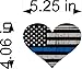 Thin Blue Line Heart/Single / 5