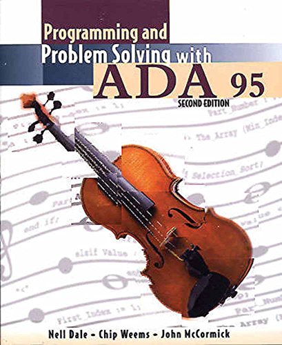 Programming and Problem Solving with Ada 95: 9780763707927: Computer ...