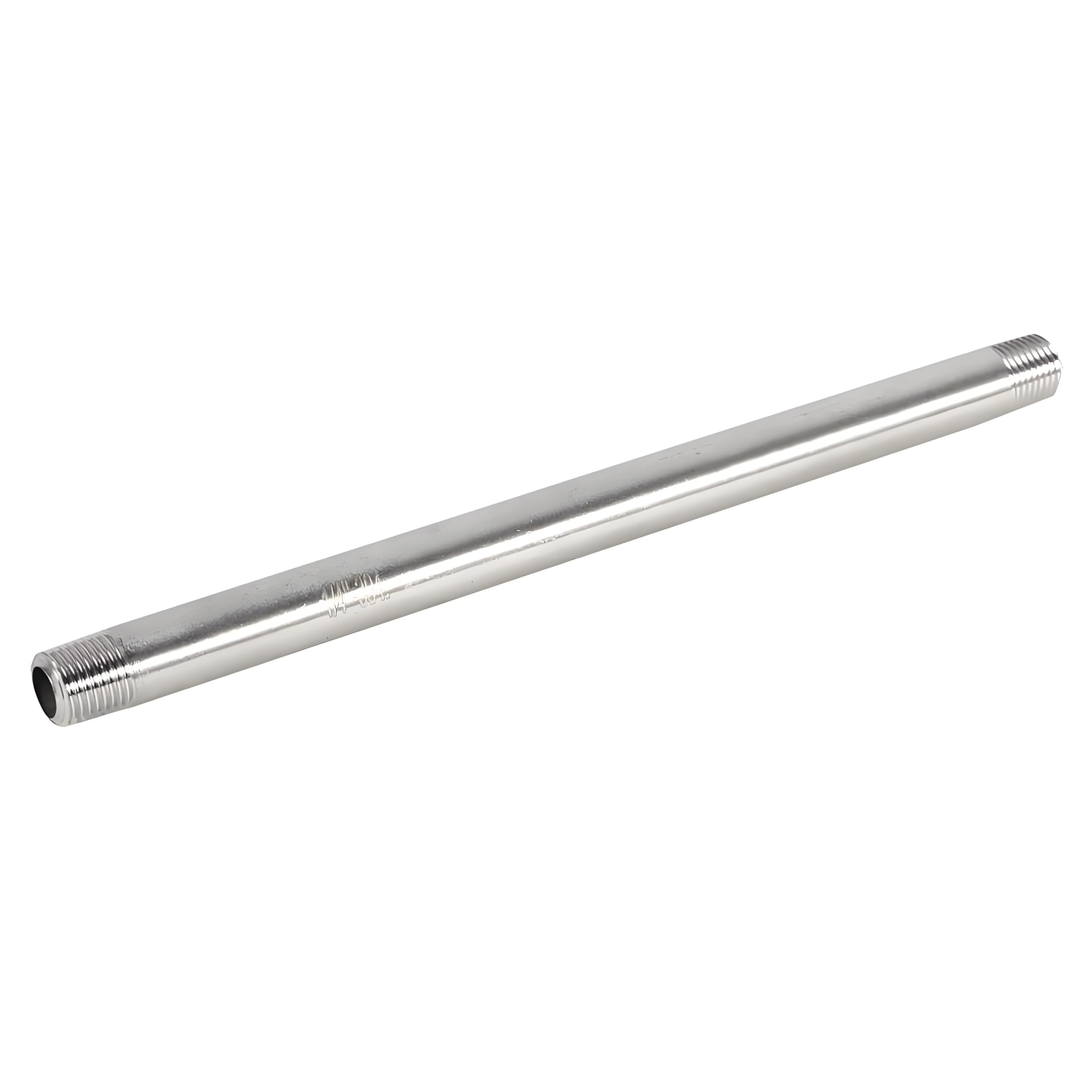 1Pcs Pipe Fitting Tools BSP 3/4" Stainless Steel Pipe SS304 Threaded Industrial Pipe DN20x200mm for Air Pipe Fuel Pipe