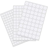 Screw Hole Covers Stickers, 1160 Pcs Self-Adhesive Screw Hole Cover Stickers White Furniture Cabinet Cap Covers Sealing Stick
