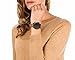KOMONO Unisex KOM-W2031 Winston Woven Series Analog Display Japanese Quartz Brown Watch