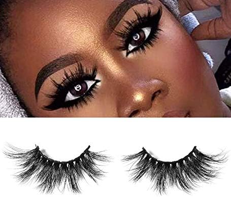 Monica Beauty Bar 3D Mink Fur Lash Set Long Lasting Lashes - Glue - Cruelty free – Tweezer. (LUXIOUS))