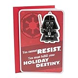 Hallmark Christmas Greeting Card (Star Wars Darth Vader Ornament)