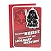 Hallmark Christmas Greeting Card (Star Wars Darth Vader Ornament)