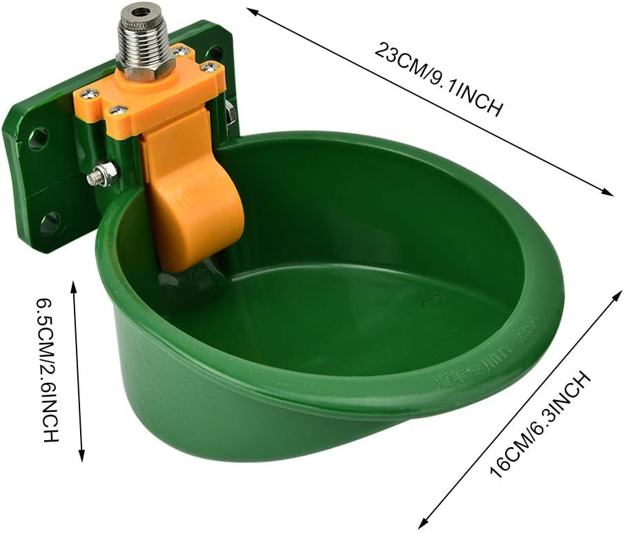 1pc Livestock Automatic Water Bowl, Sheep Pig Cow Cattle Water Feeder Feeding Drinking Cup Waterer for Farm Animals - Image 3