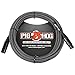 Shure Beta 58A Supercardioid Vocal Microphone & Pig Hog Black & White Woven Mic Cable, 20ft XLR - Bundle