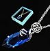 Final Fantasy X Blue Stone Necklace Pendant Cosplay