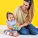 Bright Starts Flexi Ball Caterpillar Easy-Grasp Rattle Toy, Newborn and up