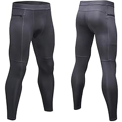 MACHLAB Men's Moisture Wicking Compression Pants