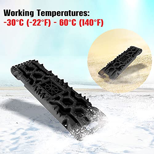 OFF ROAD BOAR Traction Boards, 2 Pcs Recovery Boards with Jack Lift