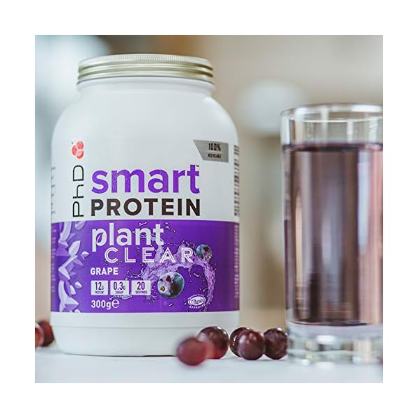 PhD-Nutrition-Smart-Plant-Clear-Grape-300-g PhD Nutrition Smart Plant Clear, Grape, 300 g