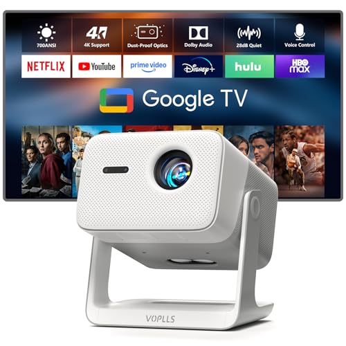 【official Licensed Google Tv】 Smart 4K Projector