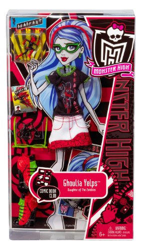 Monster High Comic Book Club Ghoulia Yelps Fashions Pack