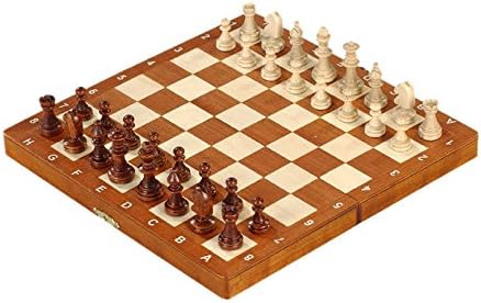 Magnetic Folding Inlaid Chess Set