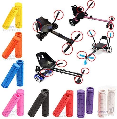 SILI® Replacement Grips for Karts - Kart Attachment for 2 Wheel Self Balance Scooter Swegway 6.5", 8" , 10" & ALL TERRAIN (KART REPLACEMENT GRIPS)