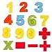 CoolSand Learning Sand Molds & Tools Kit (44 Pcs) - Works with All Other Play Sand Brands - Includes: 26 Alphabets, 15 Numbers & Math Signs, & 8 Creative Parts - Sand Not Included