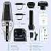 NOVETE Handheld Vacuum Cordless with Replaceable Battery, High Power Suction Lightweight Rechargeable Hand Vac Up to 30 Mins of Wet Dry Use, for Home Car Cleaning with 2 Washable HEPA Filters