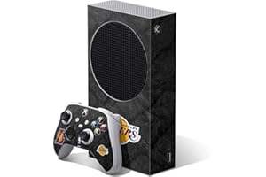 Skinit Decal Gaming Skin compatible with Xbox Series S Console + Controller - Officially Licensed NBA Los Angeles Lakers Dark Rust Design