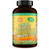 Youngevity Beyond Tangy Tangerine 2.0 Multivitamin Tablets, 120 Count Pack | 120 tablets, 30 servings, prebiotics, probiotics, amino acids, enzymes, sugar-free, gluten-free, 160,000 ORAC, travel-ready