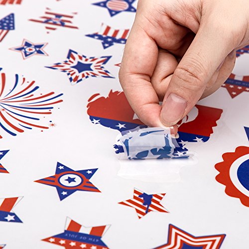 4 jollylife+Fourth+Window+Clings+Decorations